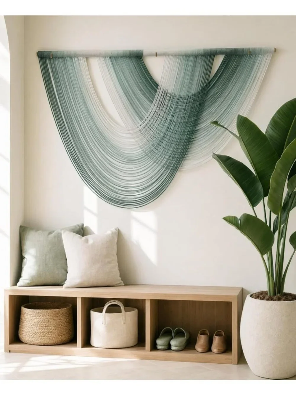 Large Macrame Wall Hanging 59x39